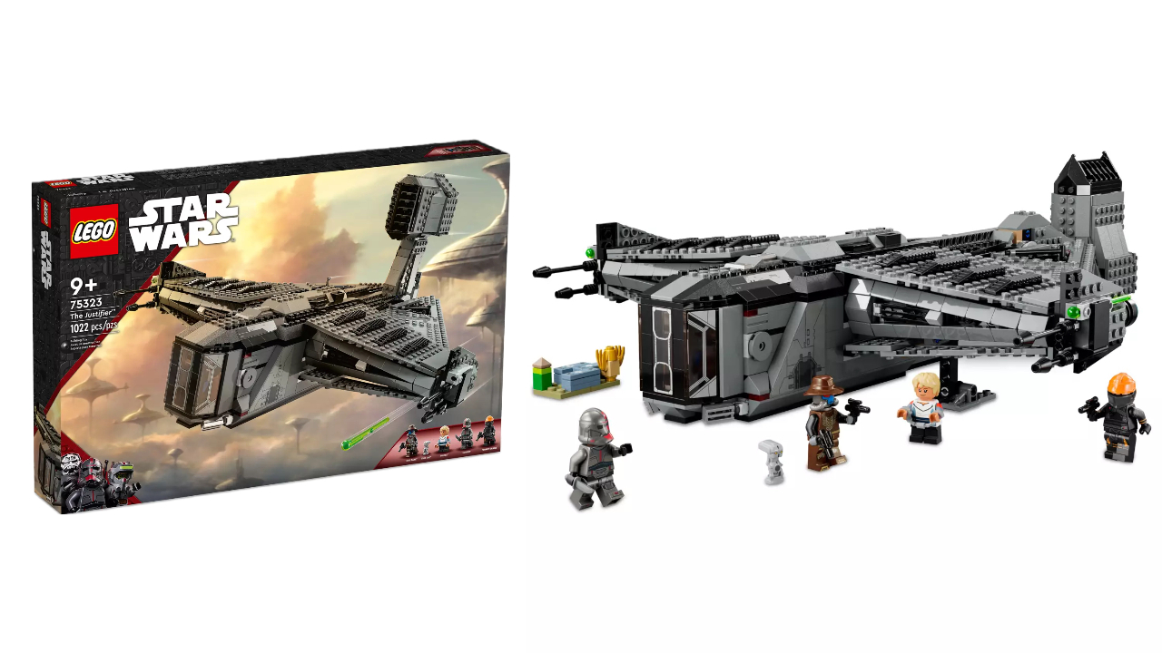 LEGO Version of Cad Bane’s Ship, The Justifier, Arrives on shopDisney