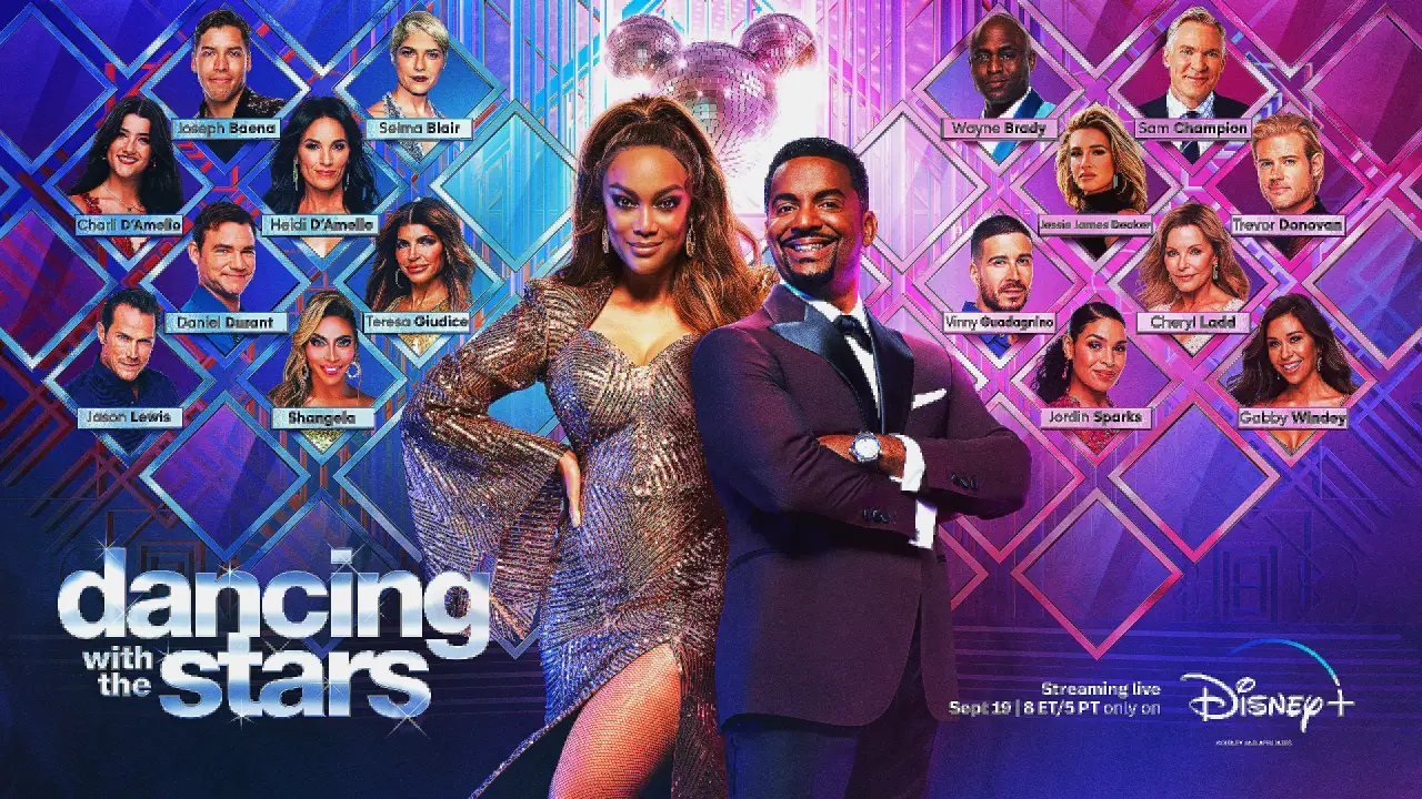 Disney+ Releases Dancing with the Stars Season 31 Celebrity Cast and Professional Dancing Partner Photos