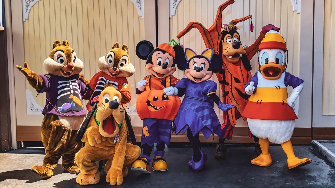 Mickey and Friends Show off New Halloween Time Costumes at Disneyland