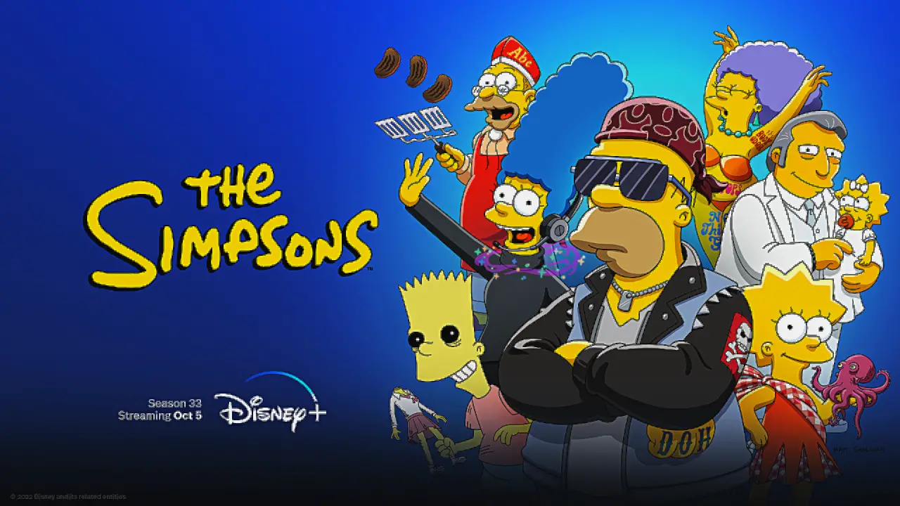 33rd Season of ‘The Simpson’ to Arrive on Disney+ on October 5