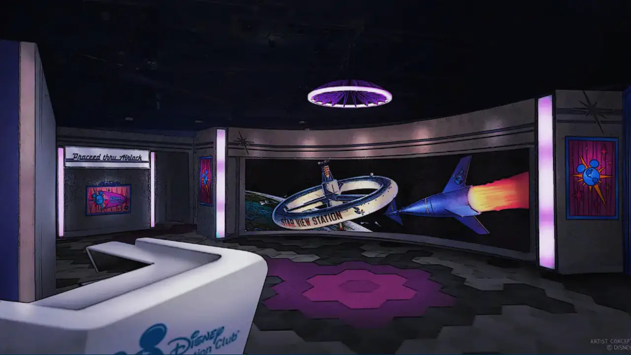 Disney Vacation Club Member Lounge Coming to Tomorrowland at Disneyland