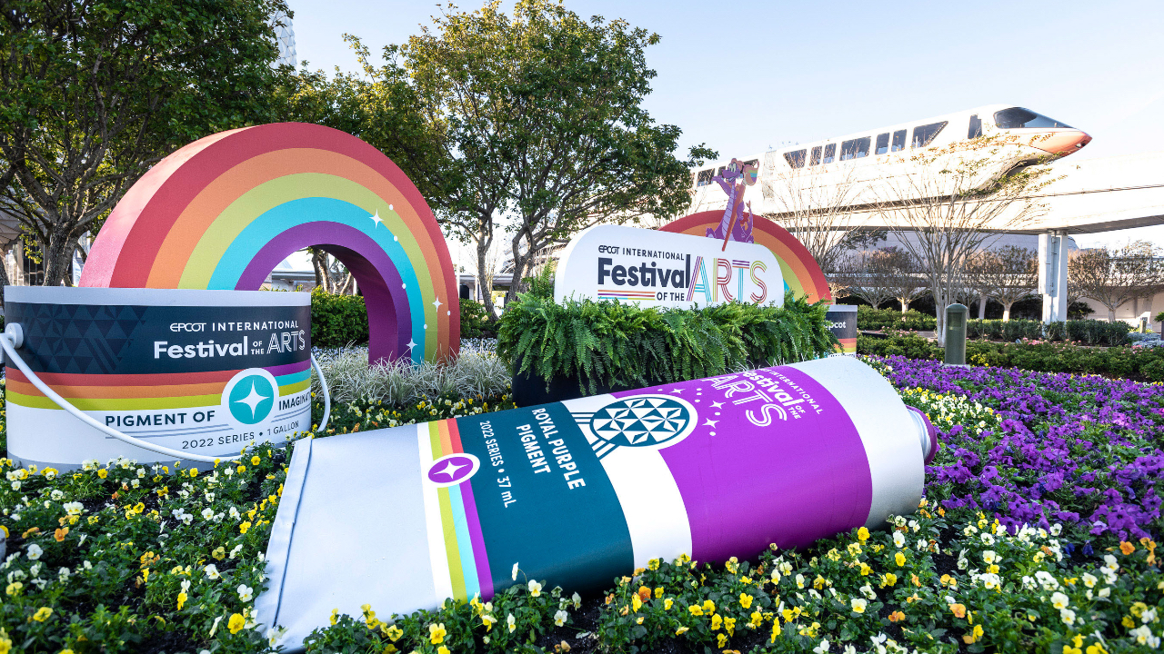 2023 EPCOT International Festival of the Arts Focuses on Figment with Merchandise as New Artists Arrive For the Celebration