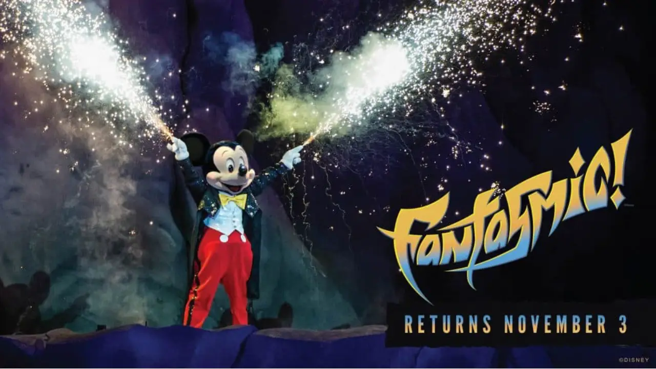Fantasmic! Returns to Disney’s Hollywood Studios on November 3