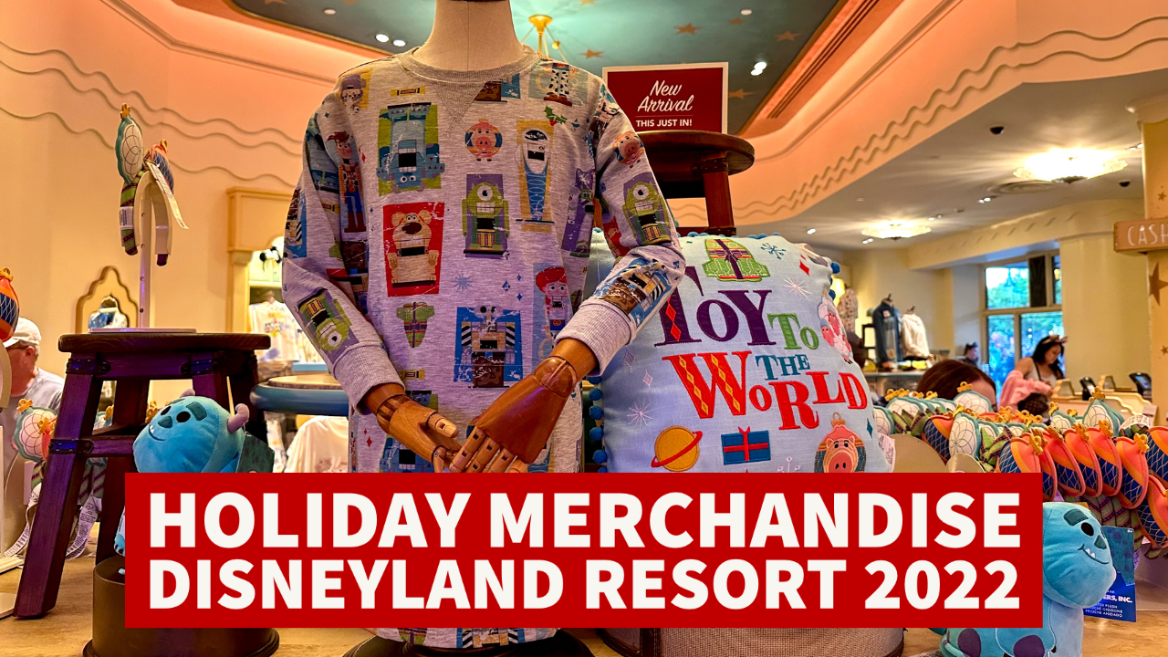 Holiday Merchandise Popping Up at Disneyland Resort