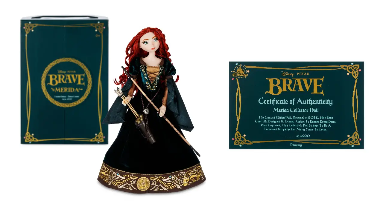 New Merida Doll Released in Celebration of 10th Anniversary of “Brave”