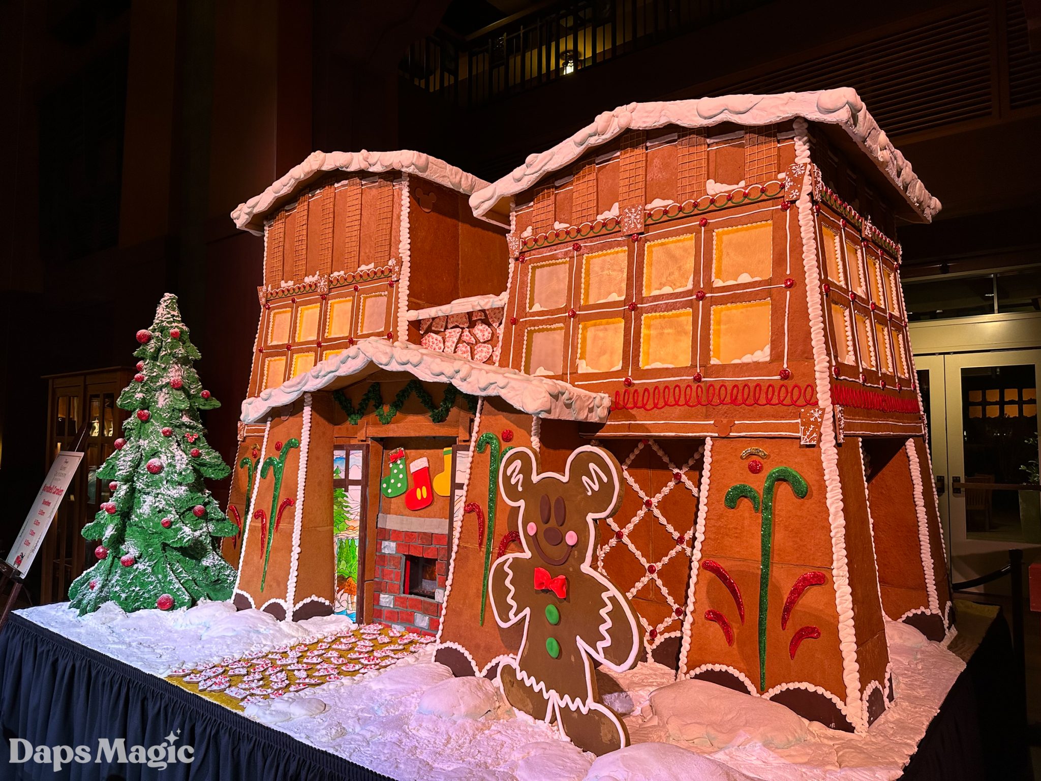 Gingerbread House Arrives at Grand Californian Hotel and Spa