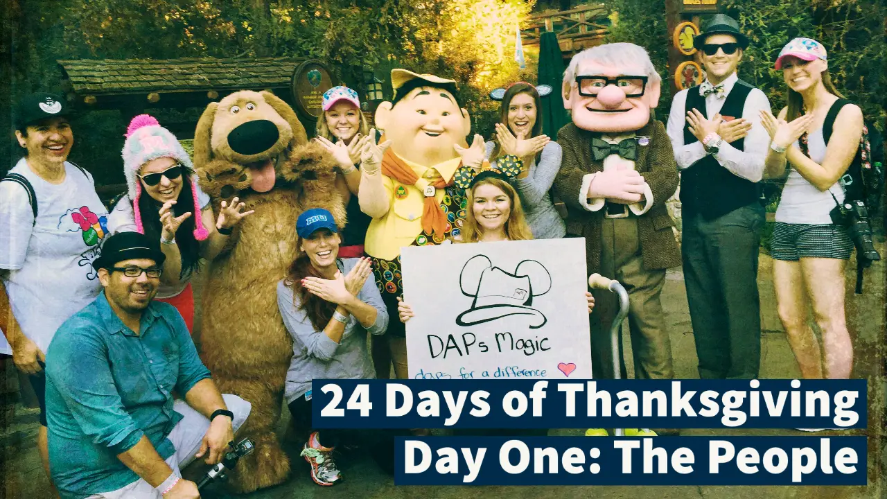 Day One: The People – 24 Days of Thanksgiving!