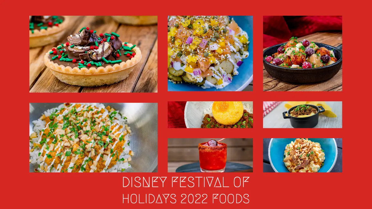 Check Out the Food Offerings For Disney Festival of Holidays 2022