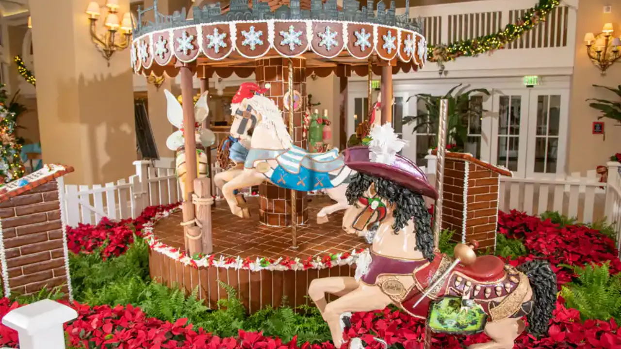 Your ULTIMATE Guide to All the 2022 Gingerbread Displays in Disney World