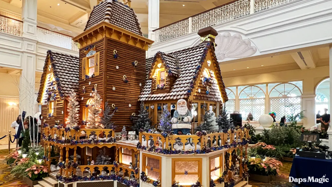 Take a Look at the 2022 Disney’s Grand Floridian Resort & Spa Gingerbread House