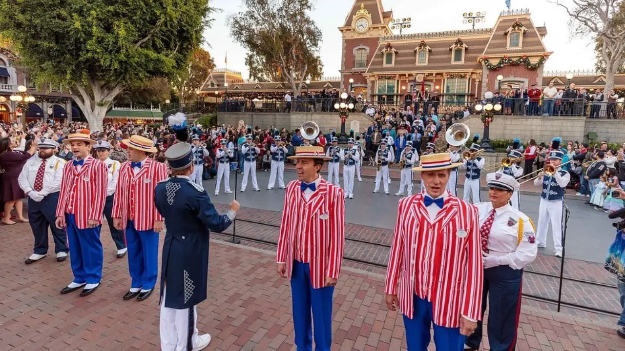 Disneyland Resort Honors Veterans With Special Veterans Day Patriotic Flag Retreat Ceremony and Display in Opera House