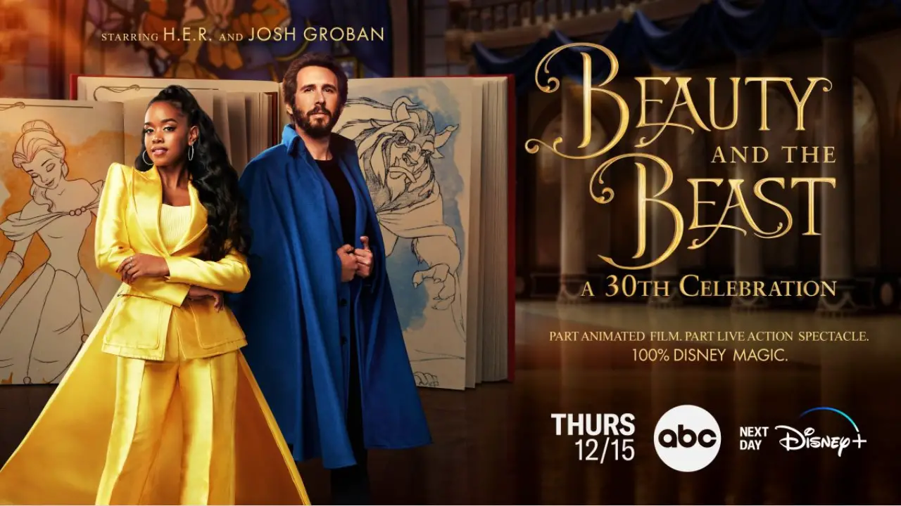 Cast Posters Released for “Beauty and the Beast: A 30th Celebration”