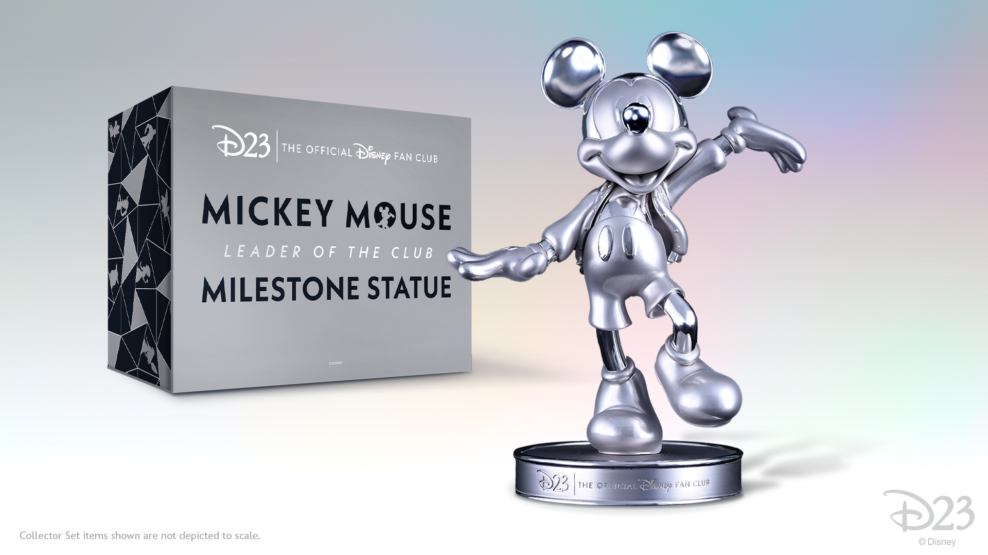 D23: The Official Disney Fan Club Debuts the Mickey Mouse “Leader of the Club” Milestone Statue For 2023 Gold Members