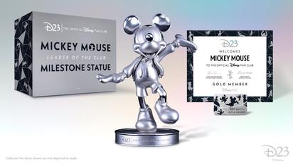 D23 Mickey Mouse Leader Of The Club Milestone Statue arrived 4/17/23! :  r/D23