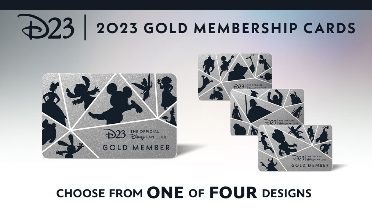 D23 Releases Disney100 Gold Card Designs Ahead of Disney 100 Years of Wonder