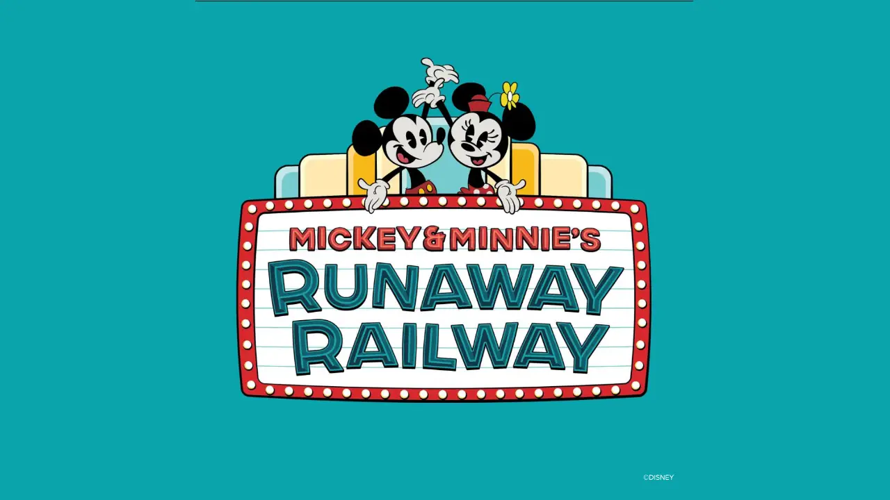 New Logo Unveiled for Disneyland’s Mickey & Minnie’s Runaway Railway