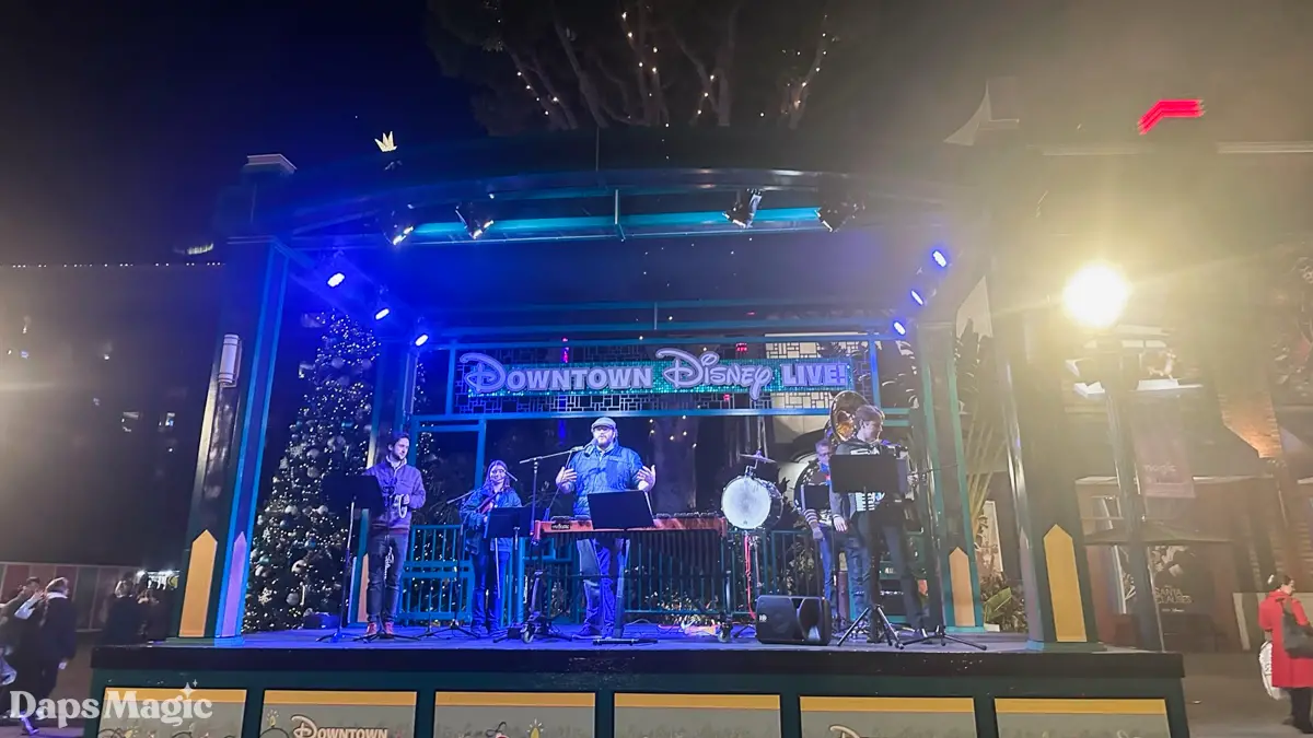 The LA Schleppers Klezmer Band Helps Downtown Disney Celebrate First Night of Hanukkah