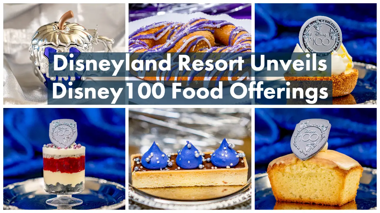 Disneyland Resort Unveils Disney100 Food Offerings