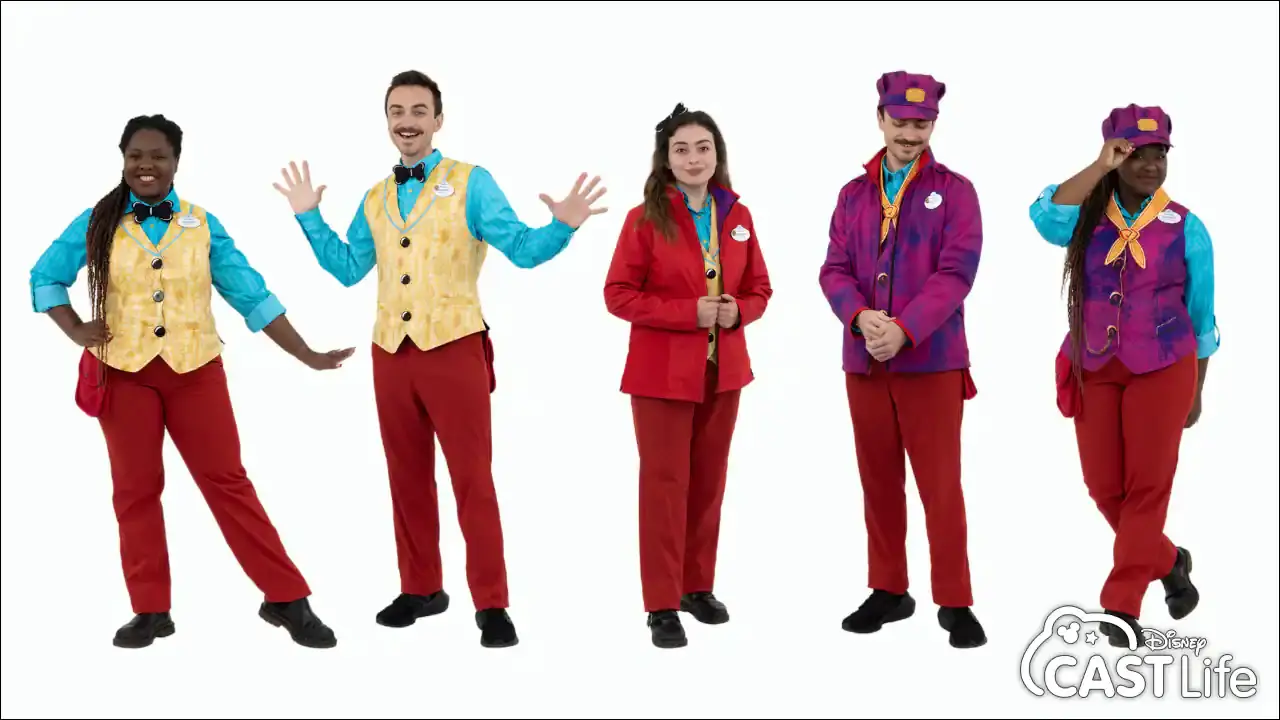 Cast Member Costumes Revealed for Mickey & Minnie’s Runaway Railway at Disneyland