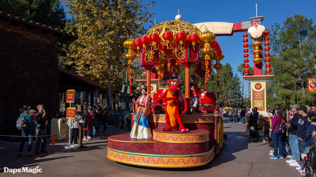 Mulan's Lunar New Year Processional