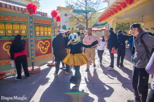 Oswald the Lucky Rabbit and Ortensia the Cat Arrive at Lunar New Year