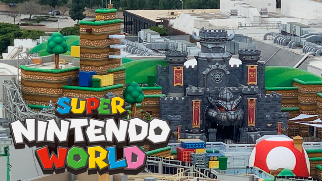 Super Nintendo World Comes to Life Ahead of Opening at Universal Studios Hollywood
