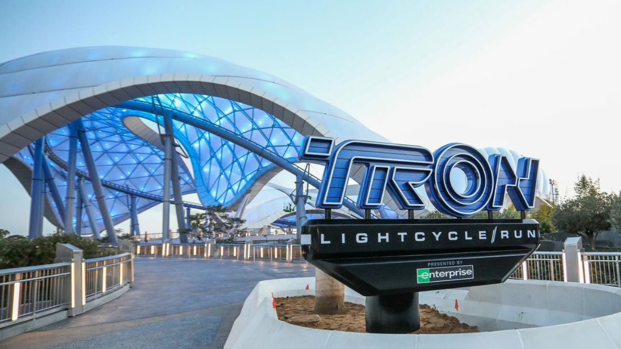 Entrance Sign Installed at Magic Kingdom for TRON: Lightcycle / Run