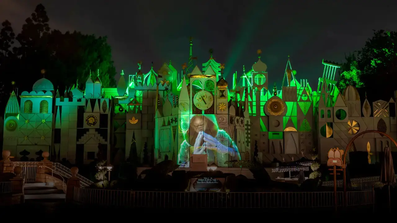 ‘We Don’t Talk About Bruno’ Projection Show Returning to ‘it’s a small world’ Facade in February at Disneyland