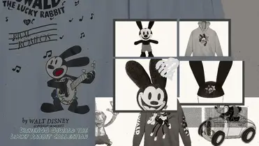 Celebrating 95 Years of Oswald the Lucky Rabbit – Ink and Paint in the Parks