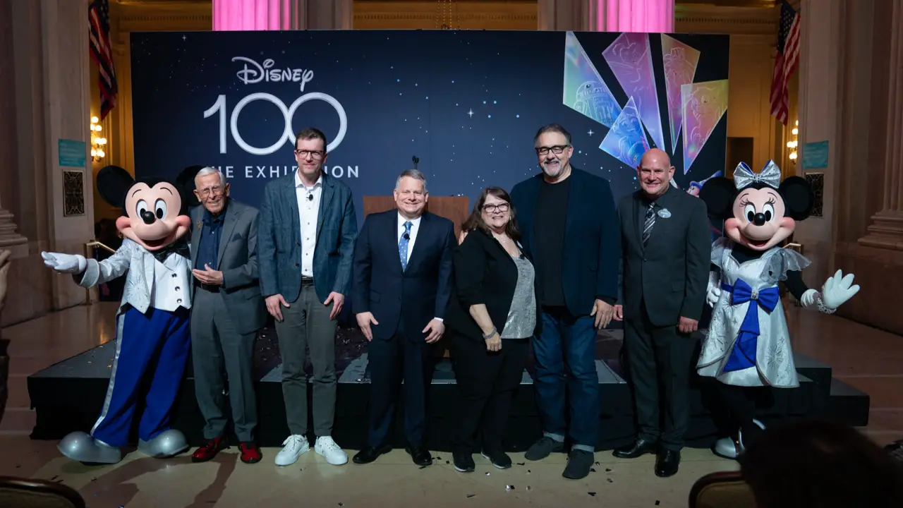 D23 And The Franklin Institute Celebrate Opening of Disney100: The Exhibition