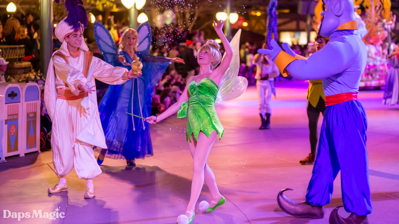 Magic Happens Also at Night on Its First Day Back at Disneyland (photos/Video)