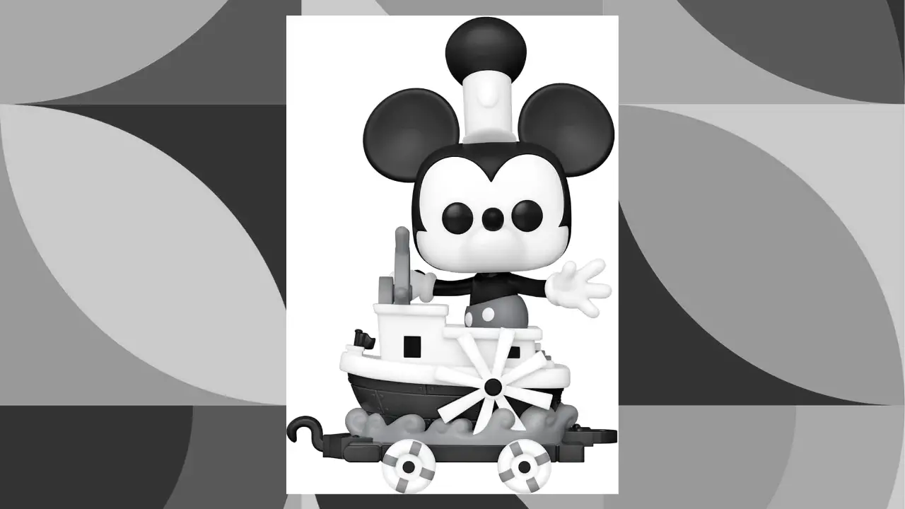 Pre-Order this Amazon Exclusive Funko Pop! Train: Disney 100 – Mickey in Steamboat Car
