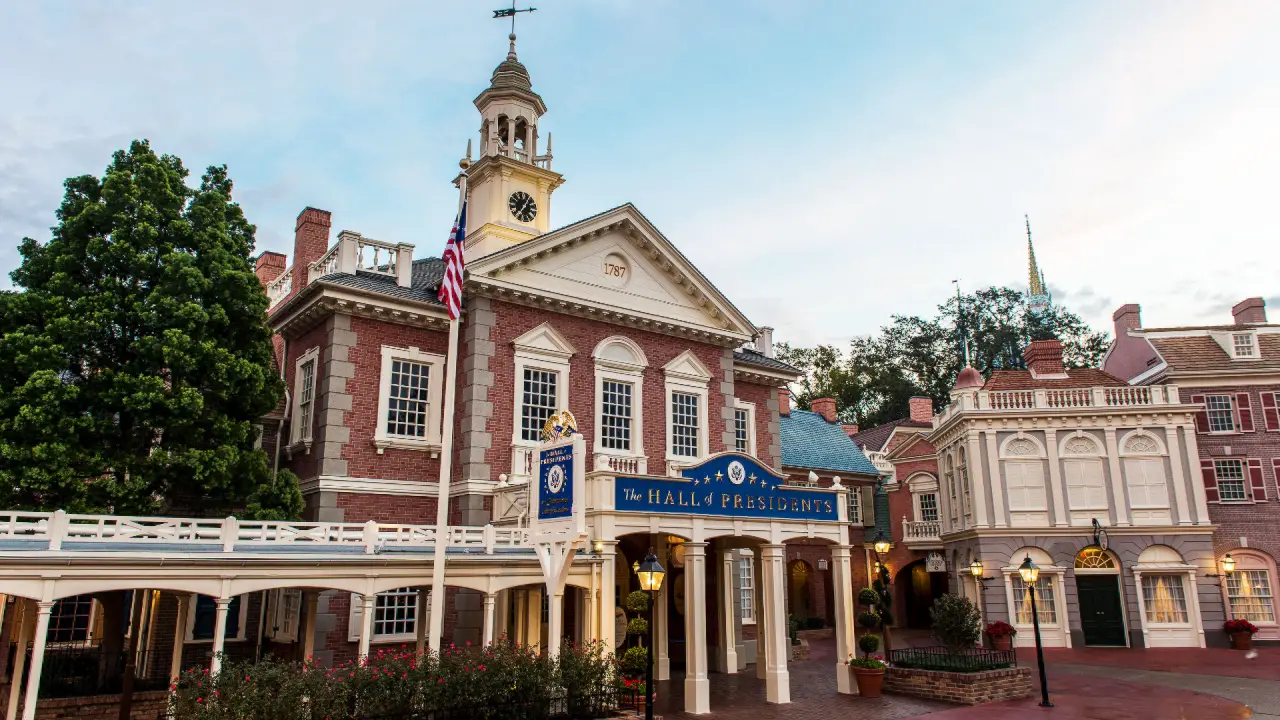 The Hall of Presidents on Presidents’ Day