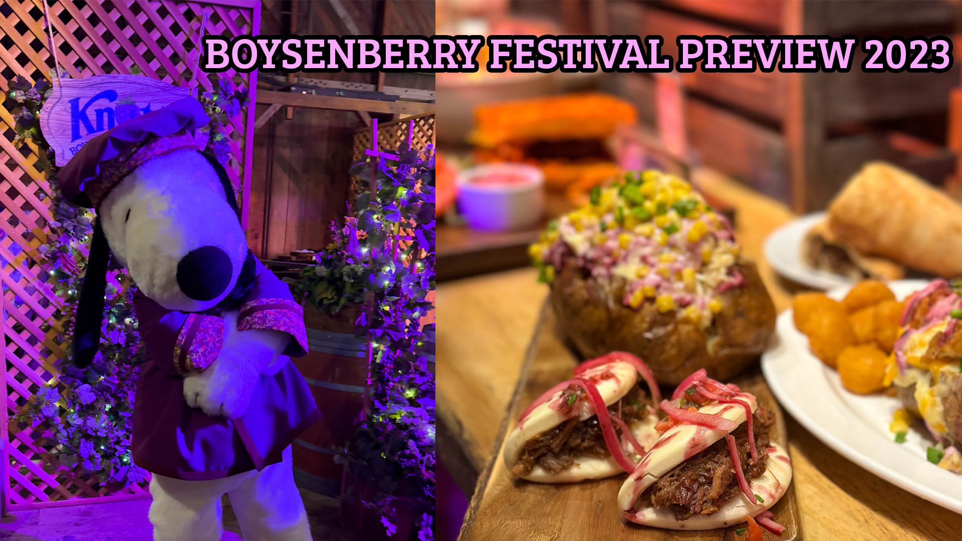 Eating Through the Boysenberry Festival 2023 Preview