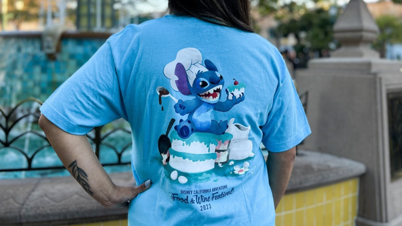 Disneyland Resort Reveals Magic Key Exclusive Shirt for Disney California Adventure Food & Wine Festival