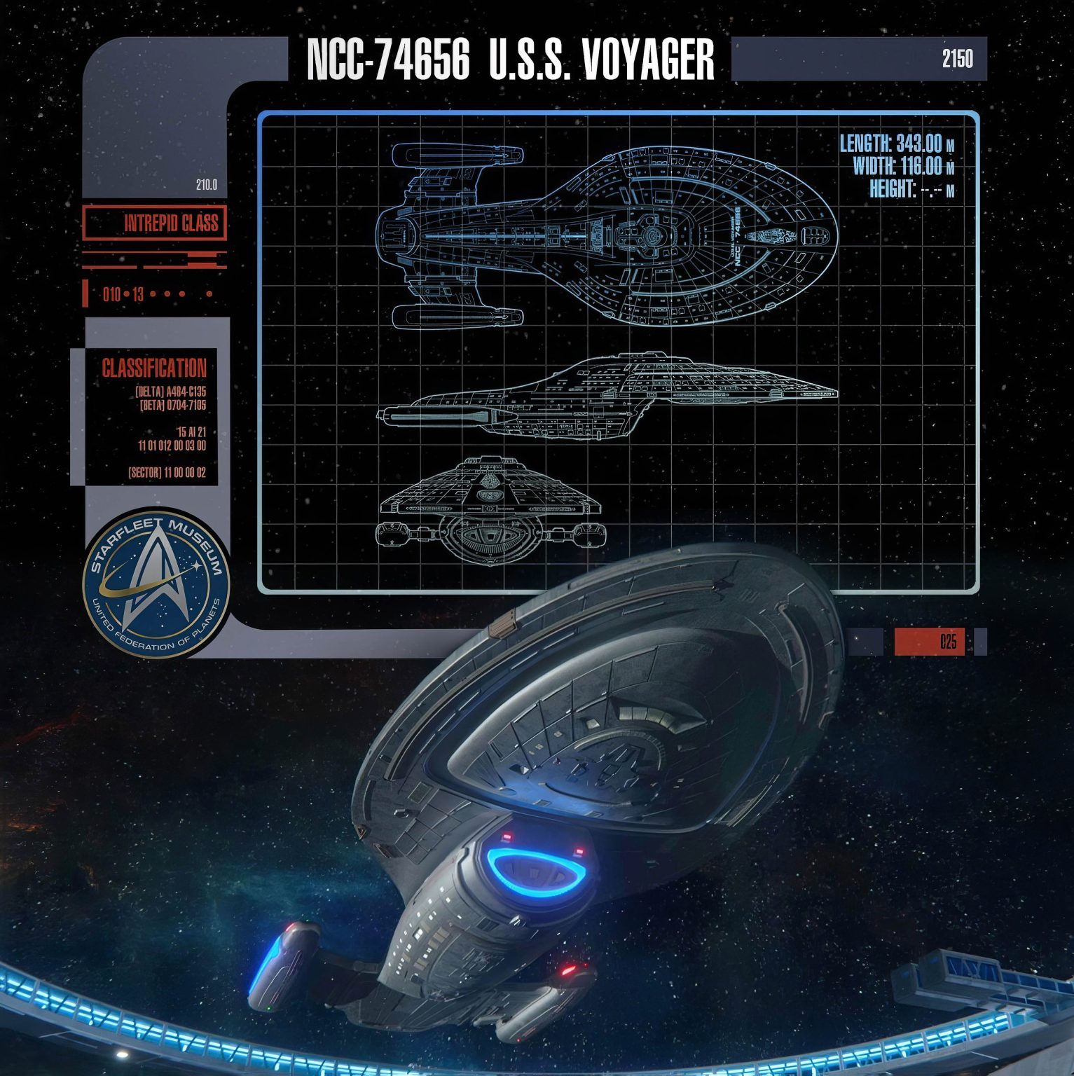 Star Trek: Picard - The Ships of the Fleet Museum