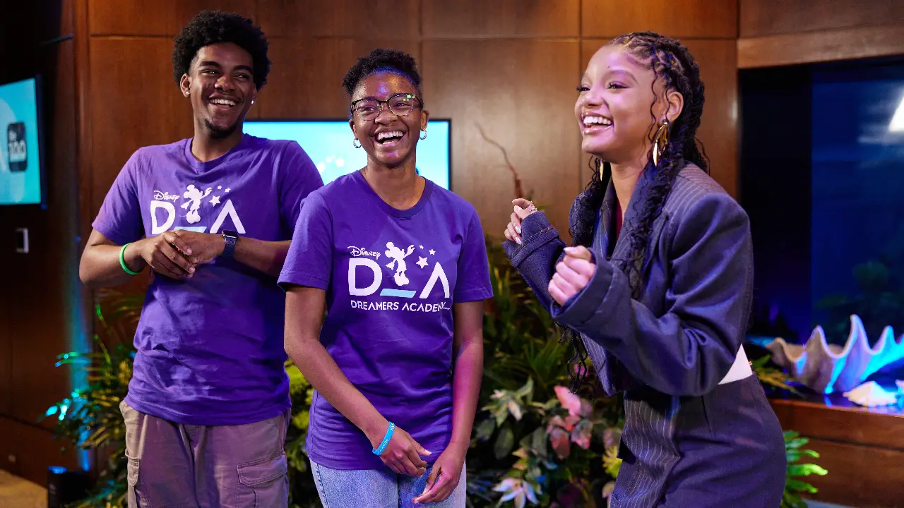 Hollywood Star Halle Bailey Makes Dreams Come True During Disney Dreamers Academy at Walt Disney World Resort