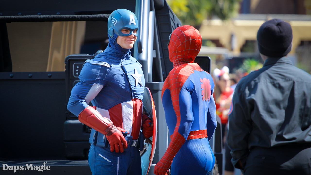 Caption of the Week – Week #11 – Captain America & Spider-Man