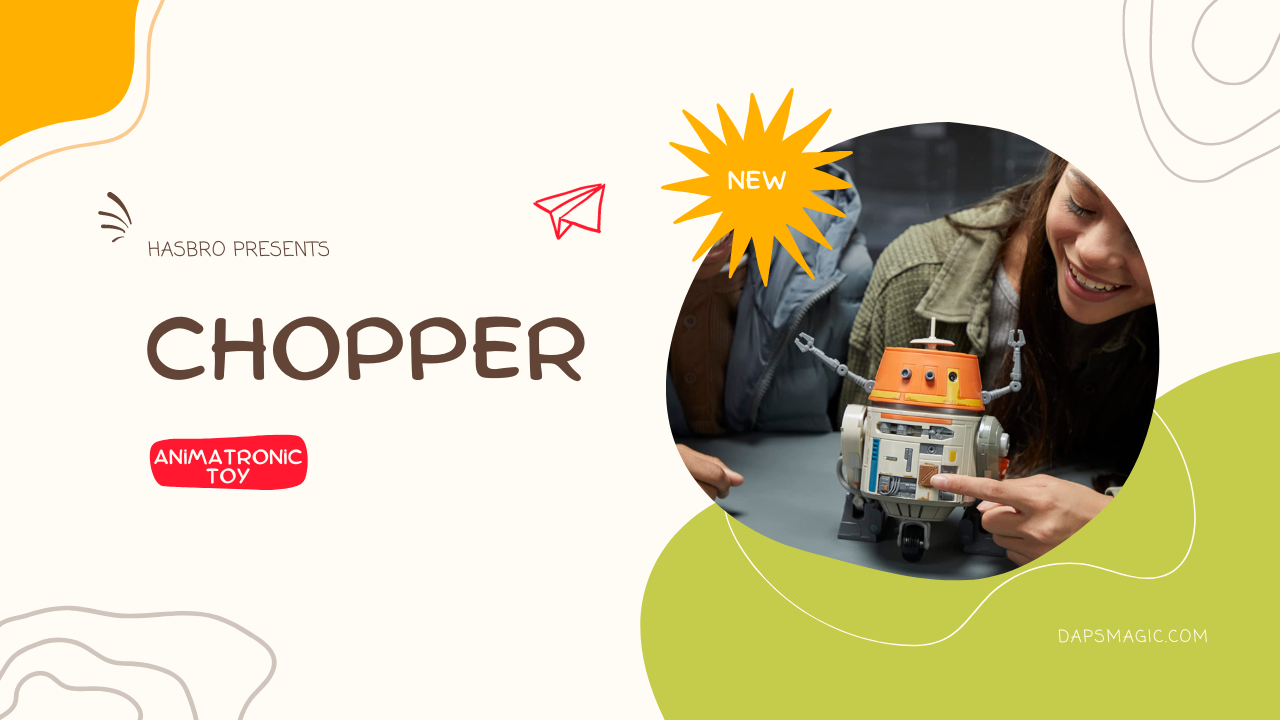 STAR WARS Chatter Back Chopper Animatronic Toy Now Available for Pre-Order
