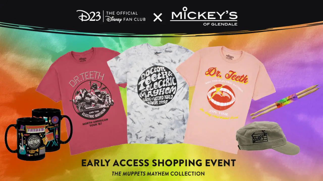 D23-Exclusive Merchandise for ‘The Muppets Mayhem’ Coming Soon!