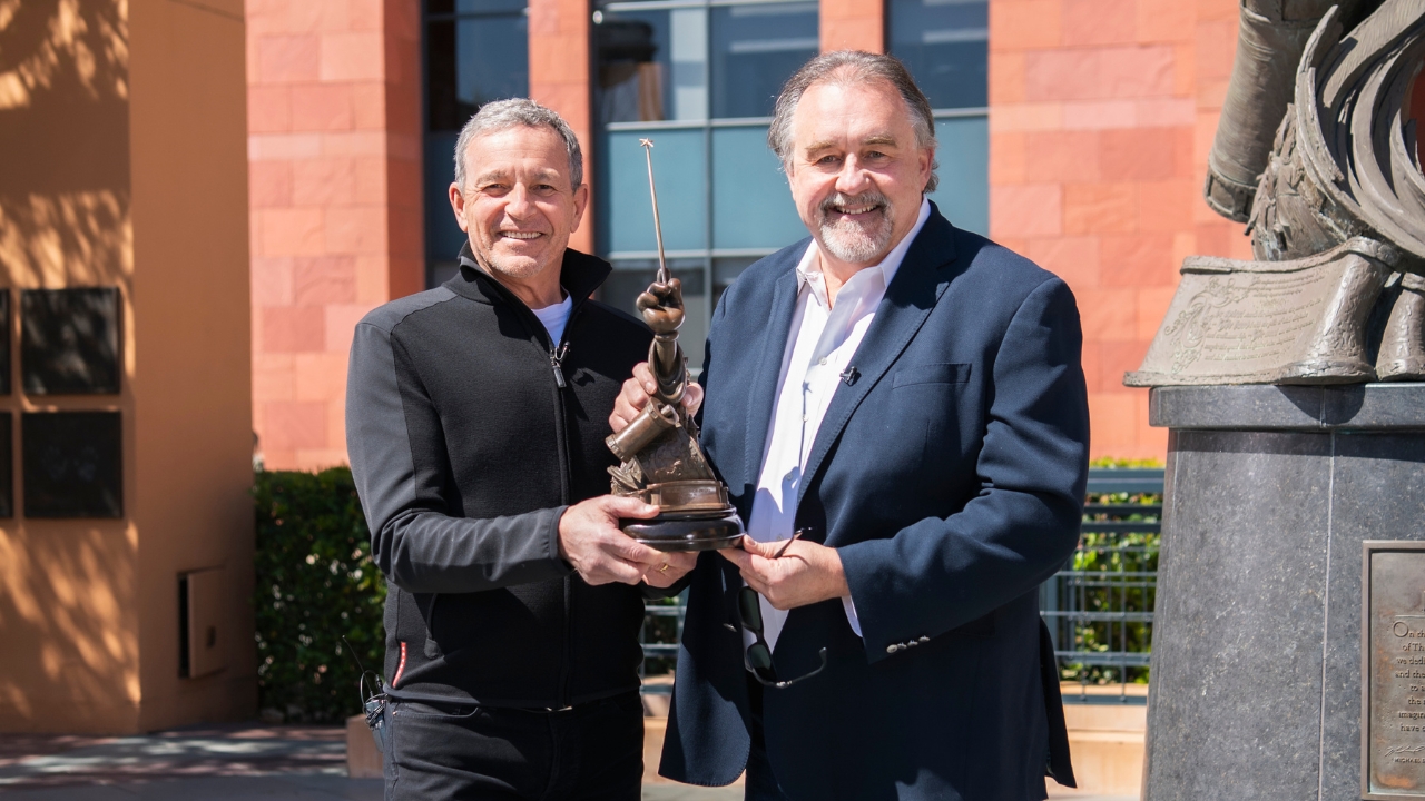 Disney Legend Don Hahn Honored With Disney Legends Award During Special Ceremony at Walt Disney Studios