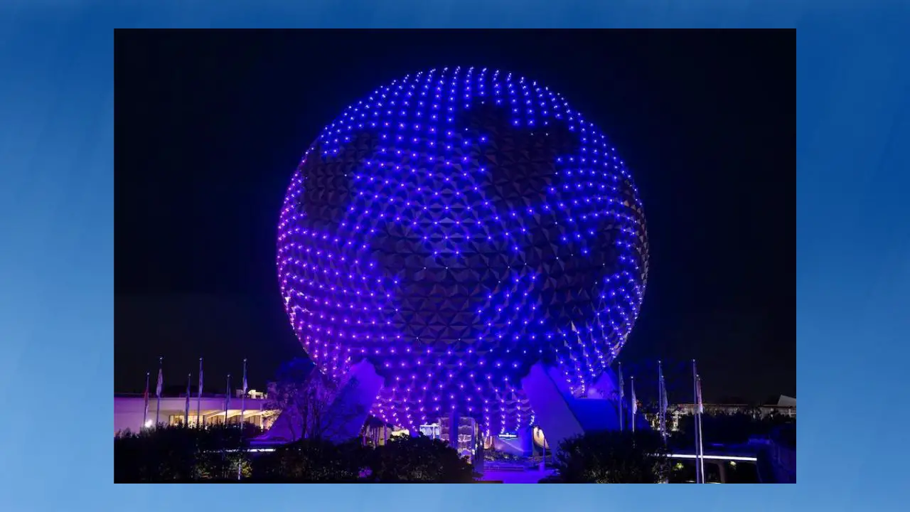 Spaceship Earth to Light Up Night with Disney100 Show Moment