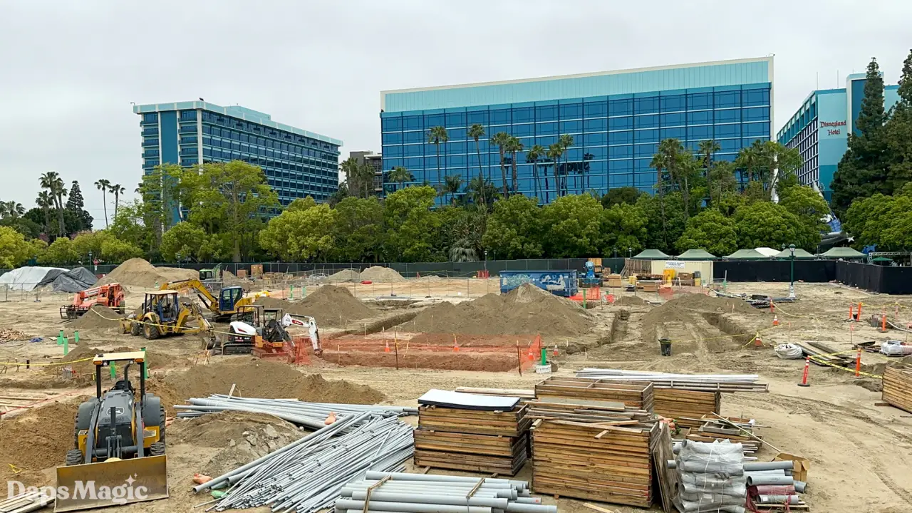 Work Continues on Downtown Disney District Expansion at Disneyland Resort