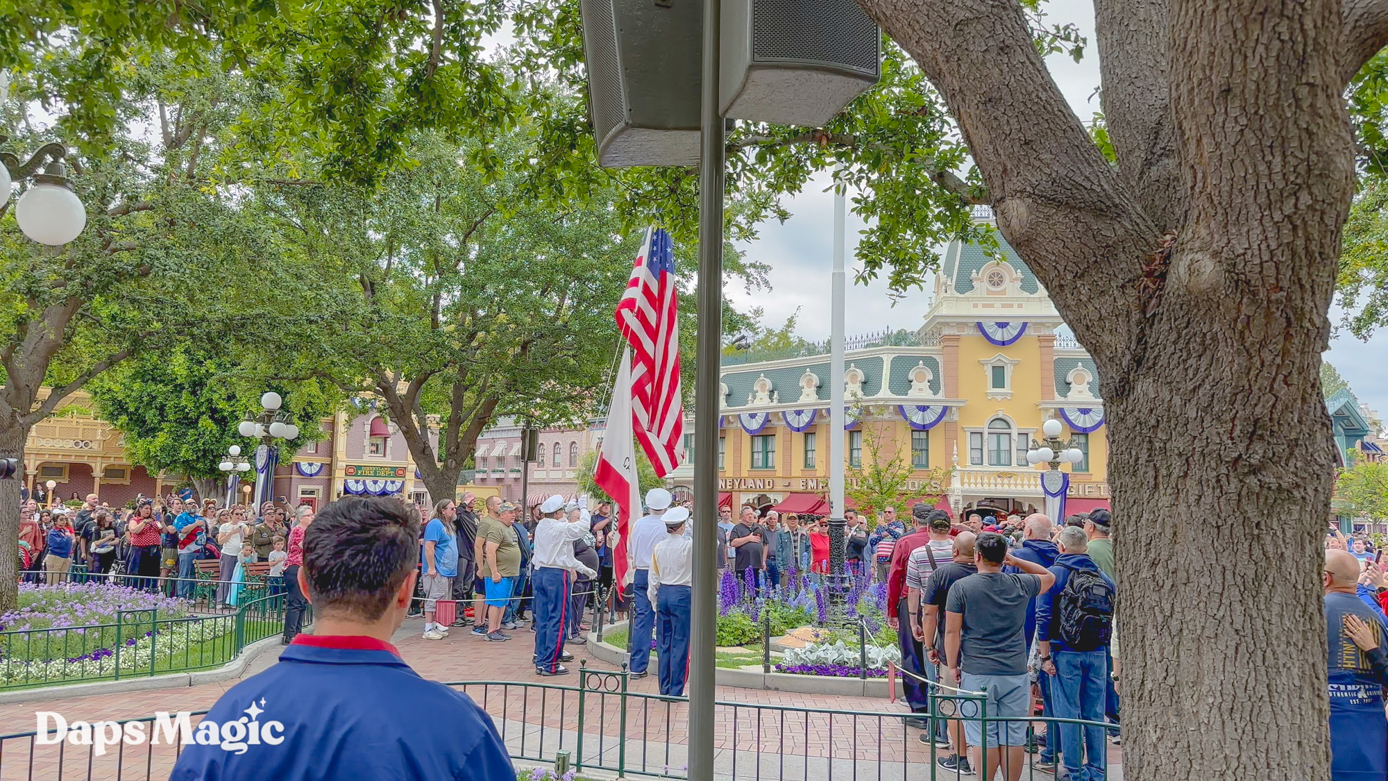 Disneyland Resort and Navy Band Southwest Honor Those Who Have Fallen In Service to Their Country During Special Memorial Day Flag Retreat Ceremony