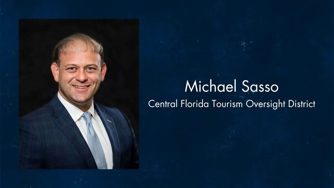 Michael Sasso Resigns from Central Florida Tourism Oversight District Board