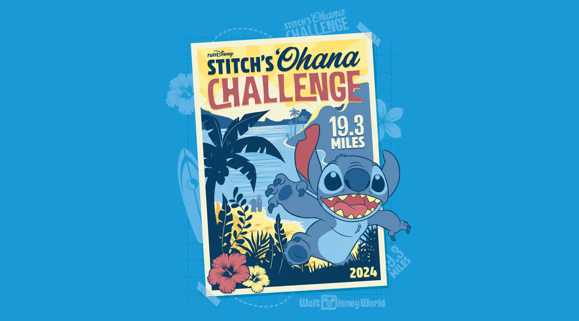 runDisney Celebrates 626 Day by Announcing the Theme to the 2024 Springtime Surprise Challenge