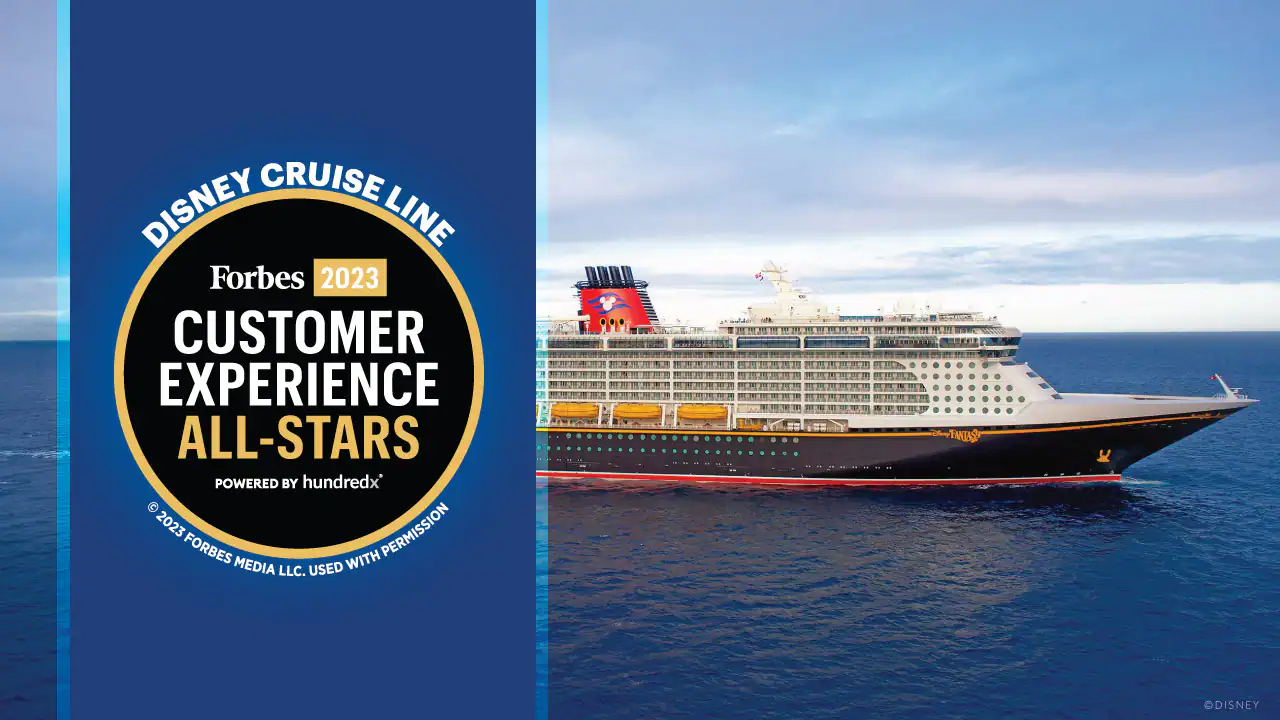 Disney Cruise Line Recognized by Readers of Food & Wine and Also Forbes