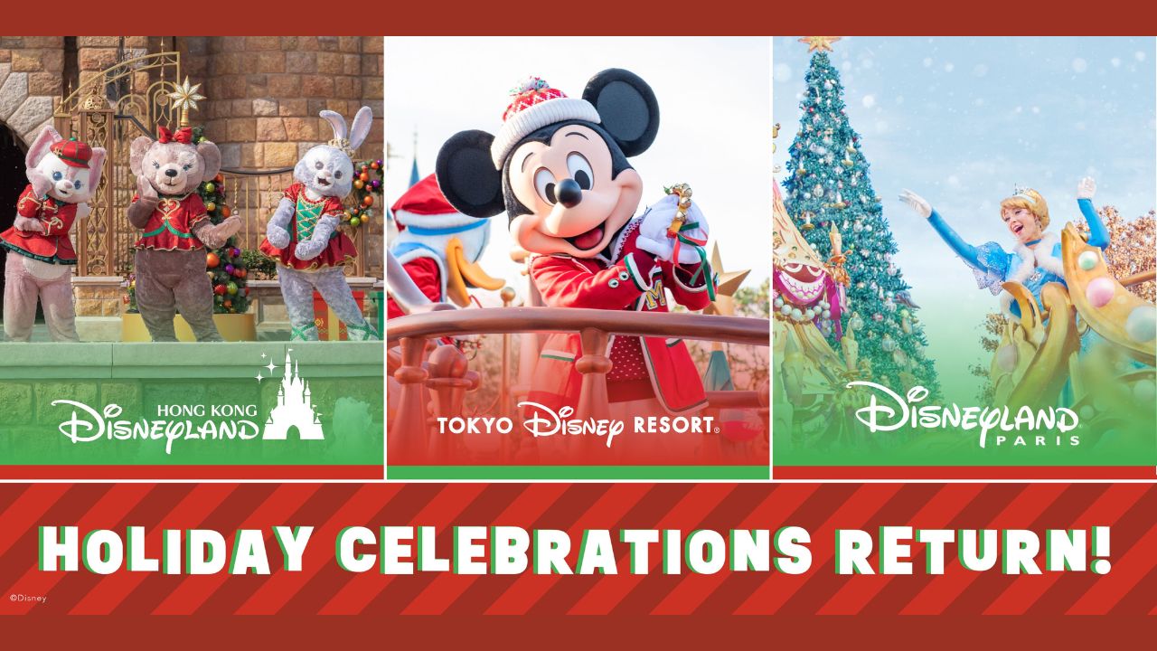 Disney Announces Holiday Celebration Dates for Disney Parks Around the Globe