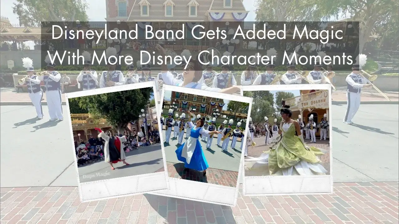Disneyland Band Gets Added Magic With More Disney Character Moments
