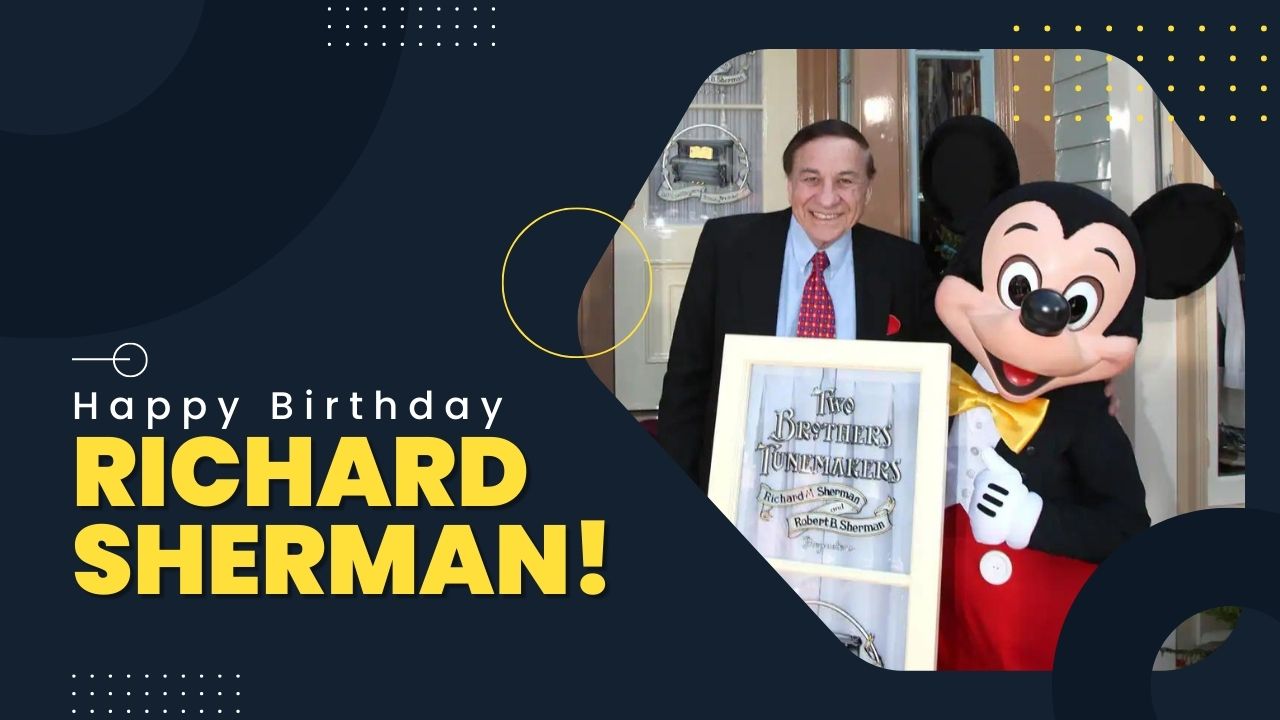 A Few Magical Moments with Richard Sherman on His 95th Birthday